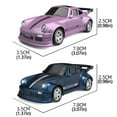 thumbnail image 3 of High Speed 1:64 Mini Remote Control Car For Kids Rechargeable RC Toy Car With 2.4 Wireless Controller For Boys Girls Age 6 And Up, 3 of 7