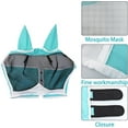 thumbnail image 4 of HeeHom Horse Fly Mask with Ears Cover | Forelock Opening for Tangle-Free Mane Care | UV Protection & Breathable Mesh | No Rub Fit and Enhanced Visbility for Trail Riding, 4 of 10