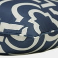 thumbnail image 4 of Pillow Perfect 500737 Carmody Navy Oversized Rectangle Throw Pillow (Set of 2), 4 of 5