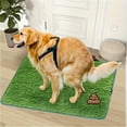thumbnail image 1 of Estera de hierba para perros, almohadilla para orinar, estera de hierba lavable para perros, reutilizable, Control de olores para entrenamiento de mascotas, almohadilla para orinar de fácil limpieza, 1 of 7
