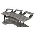 thumbnail image 6 of ACME Eleazar Wooden 4-Shelf Music Recording Studio Desk in Black Oak, 6 of 8