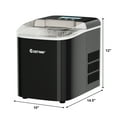 Costway Portable Ice Maker Machine Countertop 26LBS/24H LCD Display w