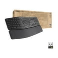 thumbnail image 4 of Logitech ERGO K860 for Business - Clavier - Sans Fil - 2,4 GHz, Bluetooth 5.0 - graphite, 4 of 15