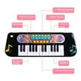 thumbnail image 2 of Jouet Piano Électronique pour Enfants à 37 Touches pour 4 à 6 Ans – Piano en Acier Simulé avec 2 Modes, Partition et Boîte de Couleur Chinoise – Améliore l'Intelligence, la Coordination Oeil-Main et l'Interaction Parent-Enfant – Sécuritaire, 2 of 3