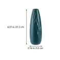 thumbnail image 2 of 3Pcs Imitation Glazing Vase Set for Artistic and Eye-Catching Decor, 2 of 3