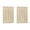 Beige, variant on Xinhuaya French Door Curtains for Small Window, Rod Pocket Short Front Sidelight Curtain, 1 Panel (Beige, W 25 inch x L 40 inch)