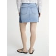 thumbnail image 3 of Scoop Women's Denim Mini Skirt, Sizes 0-18, 3 of 5
