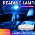 thumbnail image 4 of Fiudx Luz Interior para Coche, Lámpara Led Magnética Recargable, Luz Ambiental de Techo Activada Por Voz, Varios Modos de Iluminación, Uso Doméstico, Decoración Elegante, Carga Usb Incluida., 4 of 6
