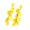 Yellow, variant on 1 Pair Women Petal Earrings Retro Anti-allergy Lightweight Ear Decoration Jewelry Prom Cocktail Party Hanging Earrings Long Dangle Earrings