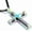 rainbow: 2.52″, variant on Men's Cross Necklace 316L Stainless Steel Large Jesus Christ Pendant Jewelry Rolo Chain for 24''