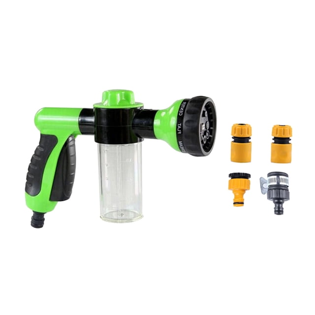 8 Boquilla De Pulverización Con Patrón De Pulverización, Boquilla De Manguera De Jardín Para Lavado De Coches, Jardinería, Verde SM SunniMix Rociador de boquilla