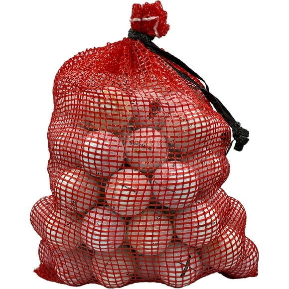 Golf Ball Planet - 72 Balles de Golf Recyclées Taylormade dans un Sac en Maille État 3A/2A