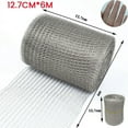 thumbnail image 3 of Wire Mesh Stainless Steel 12.7 cm x 6 m Wire Mesh Fine Mesh Stainless Steel Mesh Close Me C3564, 3 of 7