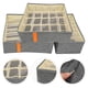 thumbnail image 4 of Organizador de cajones para ropa interior, 3 piezas, organizador de calcetines, organizador de ropa, organizador de cajones, 4 of 5