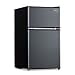 thumbnail image 3 of NewAir 3.1 Cu. Ft. Compact Mini Refrigerator with Freezer in Gray, Can Dispenser and Energy Star, Perfect for Dorm Rooms, Bedrooms, Home Offices, and RV Vans, 3 of 4