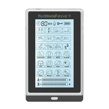 HealthmateForever T24AB3 TENS Muscle Recovery & Pain Therapy System (Black)