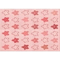 thumbnail image 1 of Ahgly Company Machine Washable Indoor Rectangle Transitional Light Rose Pink Area Rugs, 4' x 6', 1 of 7