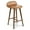Tan, variant on Stria Leather Counter Stool