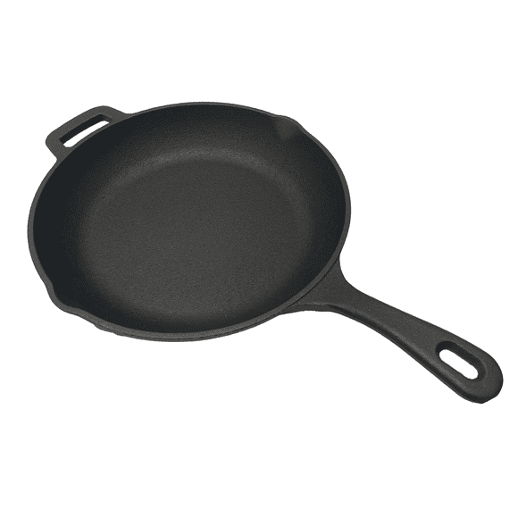 Cuisiland 10-Inch Pre-Seasoned Cast Iron Skillet, Cast Iron Black