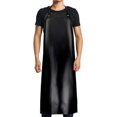 thumbnail image 1 of Delantal impermeable de PVC-110×80cm, negro, para hombres y mujeres, impermeable y resistente al aceite, apto para limpieza, trabajos de laboratorio, sacrificio, cuidado de perros, 1 of 5