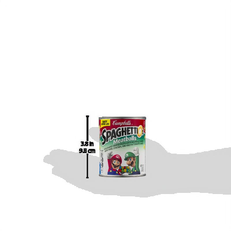 Campbell's SpaghettiO's Meatballs Super Mario