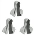 thumbnail image 1 of 3X Toalla Refrescante con Capucha,Toallas Refrescantes para Cuello y Cara,para Sauna, Yoga, Camping, Entrenamiento, Gris, 1 of 5