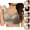 Khaki, variant on Cooling Bras for Women Lace Seamless Wireless Racerback Push Up Sleeping Yoga Bralettes Everyday Bra