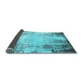 thumbnail image 2 of Ahgly Company Indoor Round Oriental Light Blue Industrial Area Rugs, 3' Round, 2 of 4