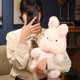 thumbnail image 5 of Conejo de peluche de orejas largas Kawaii, conejo de leche esponjoso, animales de peluche suaves, lindo conejito de dibujos animados, muñecas de acompañamiento para niñas, regalos para niños, 5 of 5