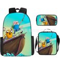 thumbnail image 1 of New Adventure Time Adventure Time Backpack Cartoon Primary School Schoolbag Shoulder Bag Pencil Case, 1 of 2