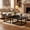 Black, variant on Nesting Coffee Table Set of 2, Square Small Coffee Tables, Versatile End Table Set,Space Saving Mid Century Modern Nesting Coffee Tables Stackable for Living Room, Bedroom
