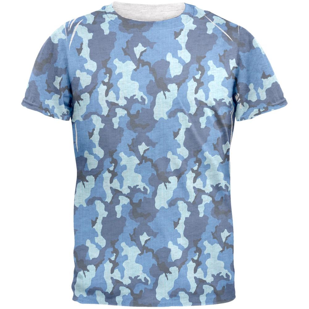 navy blue camo shirt