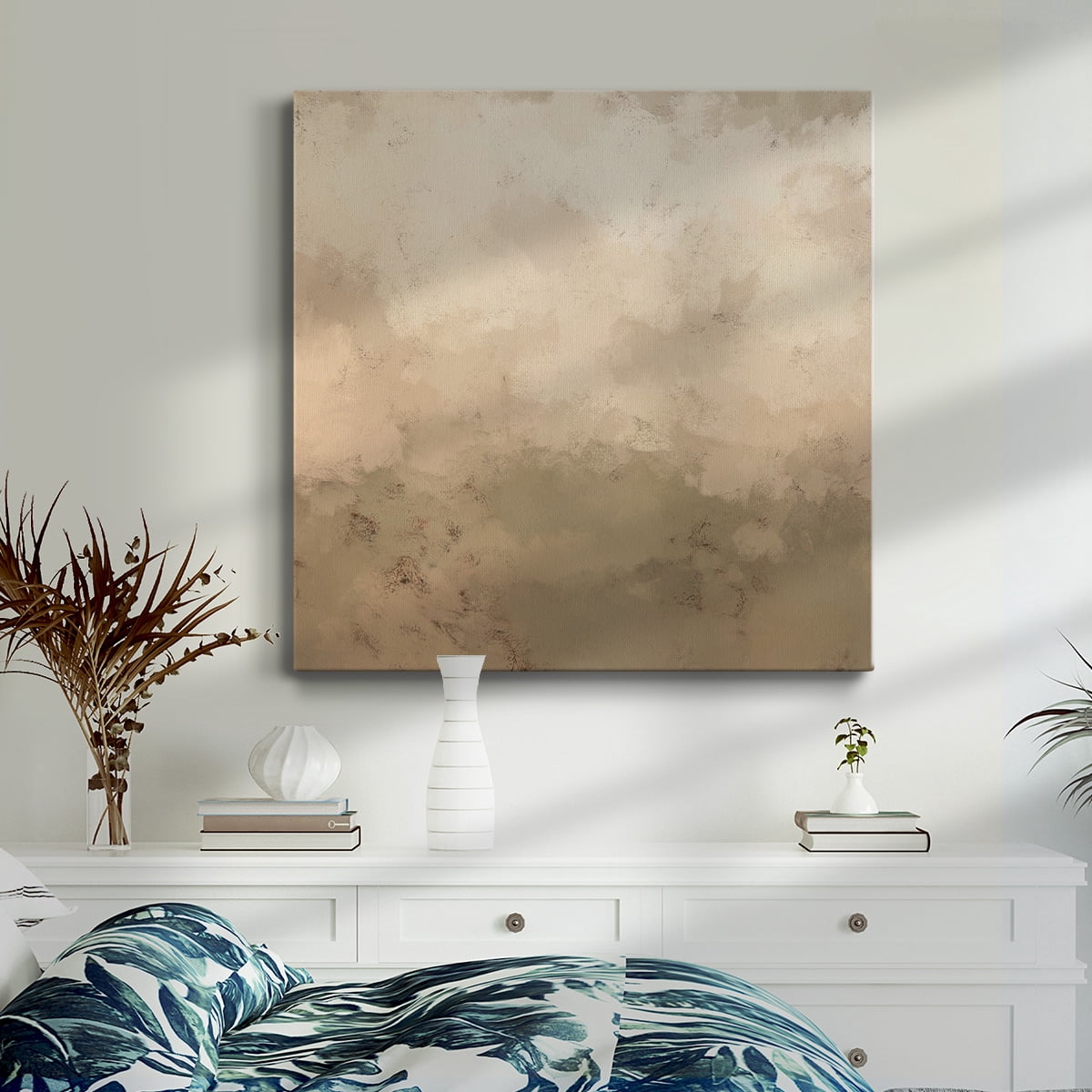 Wexford Home Freeform III-Premium Gallery Wrapped Canvas, 24" x 24" - Ready to Hang
