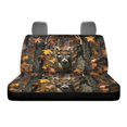 thumbnail image 6 of FUIALDOLG Autumn Rear Bench Seat Covers with Deer Forest Print, 2 Piece Washable Car Rear Seat Covers Easy to Install for Cars Vans and Auto Use, 6 of 7