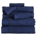 thumbnail image 2 of SH Ribbed Cotton 10 Piece Towel Set - Navy, 2 of 4