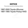 thumbnail image 2 of Transit Auto Rear Brake Drum Shoes and Spring Kit for Car Toyota 4Runner Pickup K8N-100303, 2 of 11