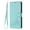 Green, variant on Flip case for GANGXUN iPhone 8/7/6 Wallet Case with Kickstand, Card Slots, RFID Block, Cat Design