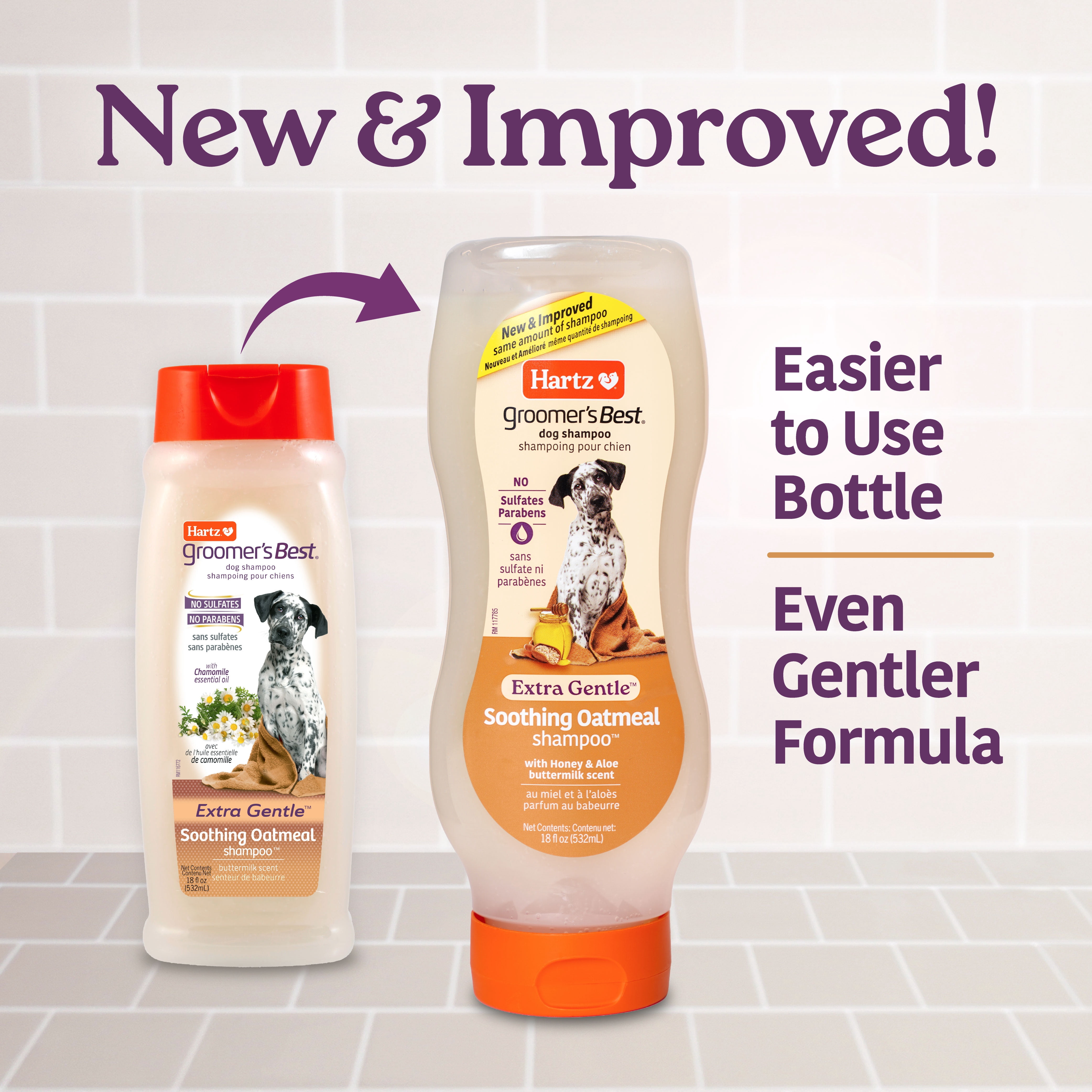 Hartz Groomer's Best Oatmeal Shampoo, 18 Fl Oz