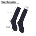 thumbnail image 5 of Daiia Sports Socks Beautiful Roses Printed Novelty Crew Socks for Men Women Knee High Socks Cotton Socks Soft & Breathable Support Unisex Socks, 5 of 9