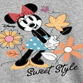 thumbnail image 3 of Disney - Minnie Mouse Sweet Style - Youth Long Sleeve Graphic T-Shirt, 3 of 5