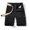 Mens Black Half Shorts Pants, variant on Flash Picks HOOMEUMY Men's Summer Cargo Shorts Cotton Loose Fit Multi-Pockets Straight Military Shorts with Belt Army Green 8
