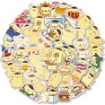 thumbnail image 2 of 50 Uds. De pegatinas de grafiti con pompón Purin de dibujos animados para regalo, cuaderno, portátil, pegatina de cuenta de mano Kawaii para niños, 2 of 3