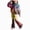 Pink, variant on XZNPDUCQ 7-8 Years Girls Outfits Toddler Girls Fall Winter Clothes Girls Long Sleeve Top Pants 2PCS Set A248-Dark Purple