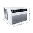 thumbnail image 3 of Hisense 10,000 BTU 450 Sq ft Smart Window Air Conditioner with Wi-fi and Remote Control, AHW1022CW1W, 3 of 14