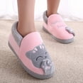 thumbnail image 3 of asdoklhq Slip On Shoes for Women,Women Winter Home Slippers Cartoon Cat Non-slip Warm Indoors Bedroom Floor Shoes, 3 of 6