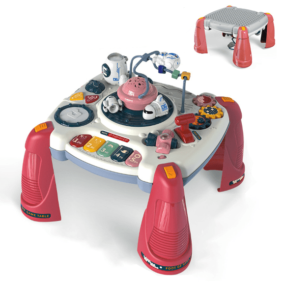 Baby Activity Table Toys, Baby Toy, Baby Play Centre,Educational Early Learning Table for s 6 to 12-18 Months,Musical Toddler Toys for 1 2 3 Year Old Boys Girls Gifts