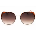 thumbnail image 2 of Guess Factory GF0410 32F Unisex Gold Metal Full Rim Sunglasses, 2 of 2