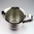 thumbnail image 2 of Ounissouiy Jarra de acero inoxidable práctica y práctica de 2 piezas para espumar leche, crema de campana de acero inoxidable Juegos de servir café y té, 2 of 6