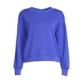 thumbnail image 5 of Avia Women's Long Sleeve Cutout Back Sweatshirt, 5 of 5