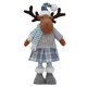 thumbnail image 2 of Figura de muñeca navideña Muñeca navideña de pie Hermosa figura navideña decorativa Alce 18x13x58cm, 2 of 9